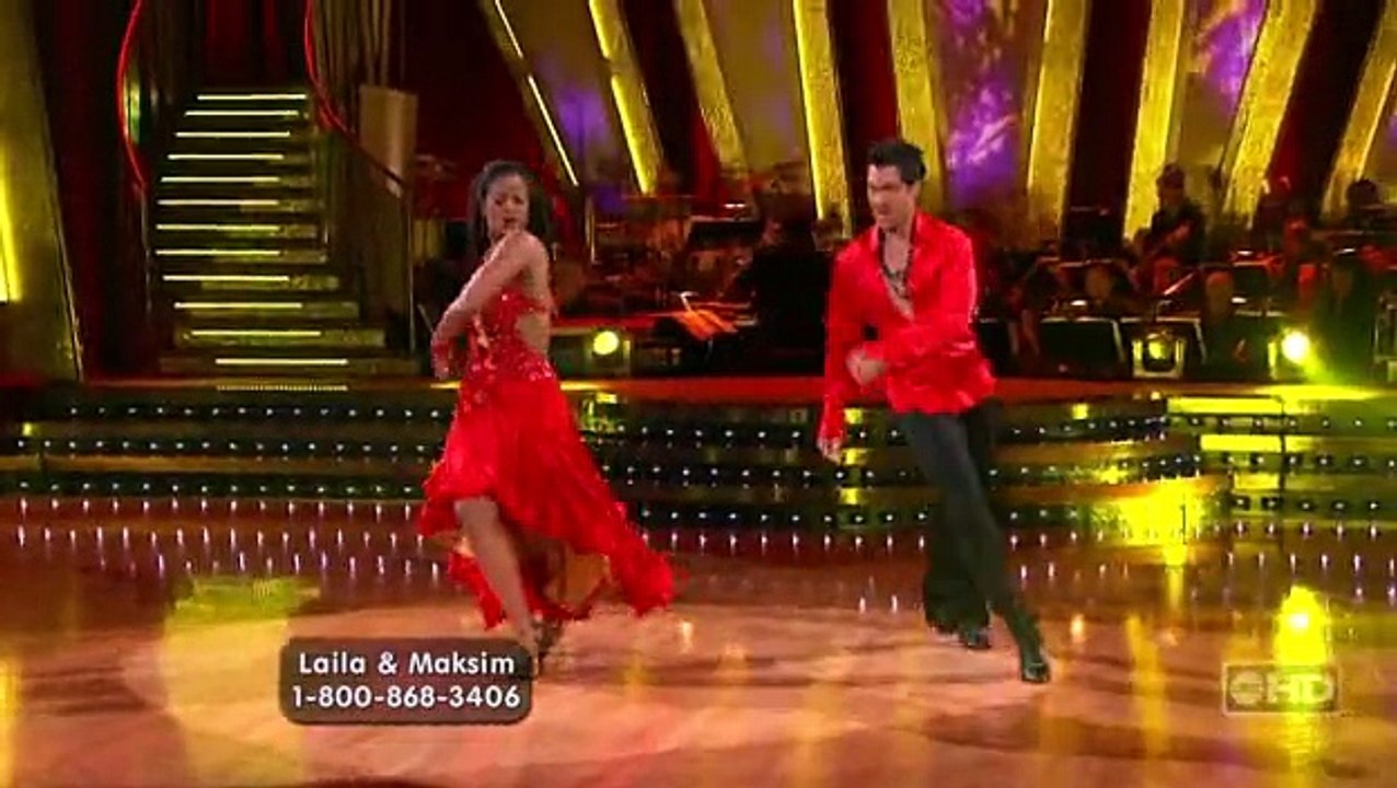 Laila Ali & Maksim Chmerkovskiy - Paso Doble - Finale