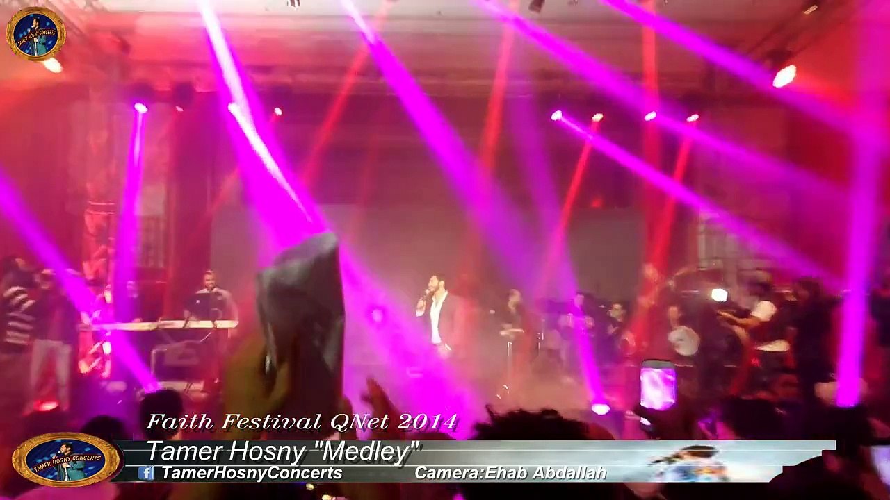 Tamer Hosny"Medley" - Faith Festival QNet 2014