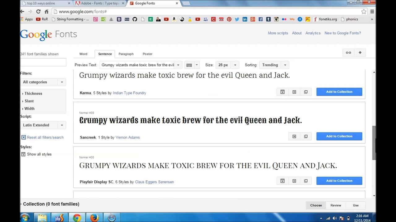 How to use Google web fonts in your website -TYPOGRAPHY