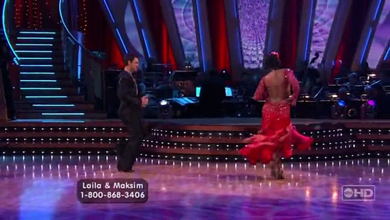 Laila Ali & Maksim Chmerkovskiy - Paso Doble