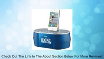 iHOME iD38LVC App-Enhanced Stereo System with Dual Alarm FM Clock Radio for iPhone/iPad/iPod - Retail Packaging - Blue Review