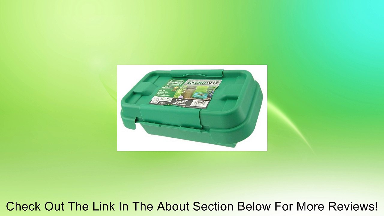 SOCKiTBOX Model 200 GN Weatherproof Electrical Box, Small - Green Review