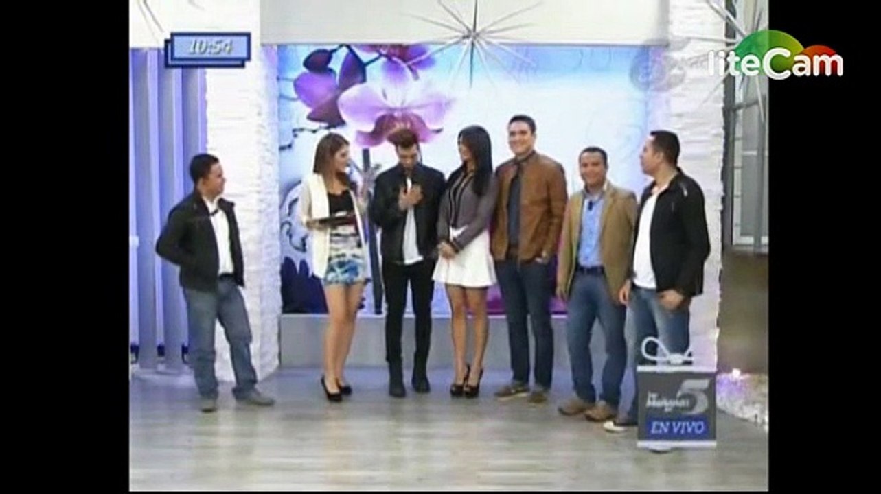 Jencarlos Canela en Las Mañanas del 5 parte # 4