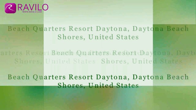 Beach Quarters Resort Daytona, Daytona Beach Shores, United States