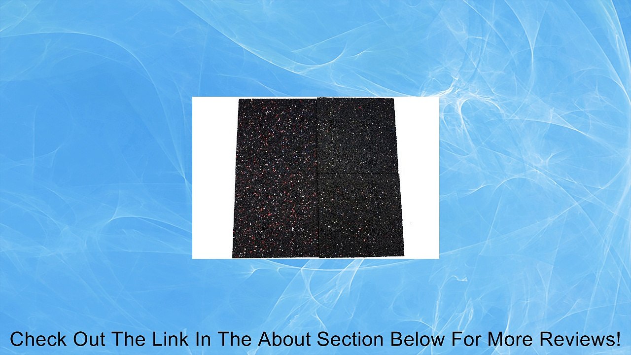 6.4mm Pre-Cut Rubber Underlayment (-20 dB) (100 sqft, 4' x 25') Review