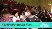 Restart of Peace Talks coincides with Human Rights Day