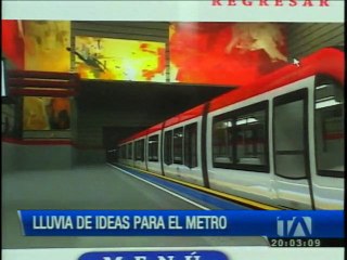 Más de 20 propuestas para el financiamiento del Metro