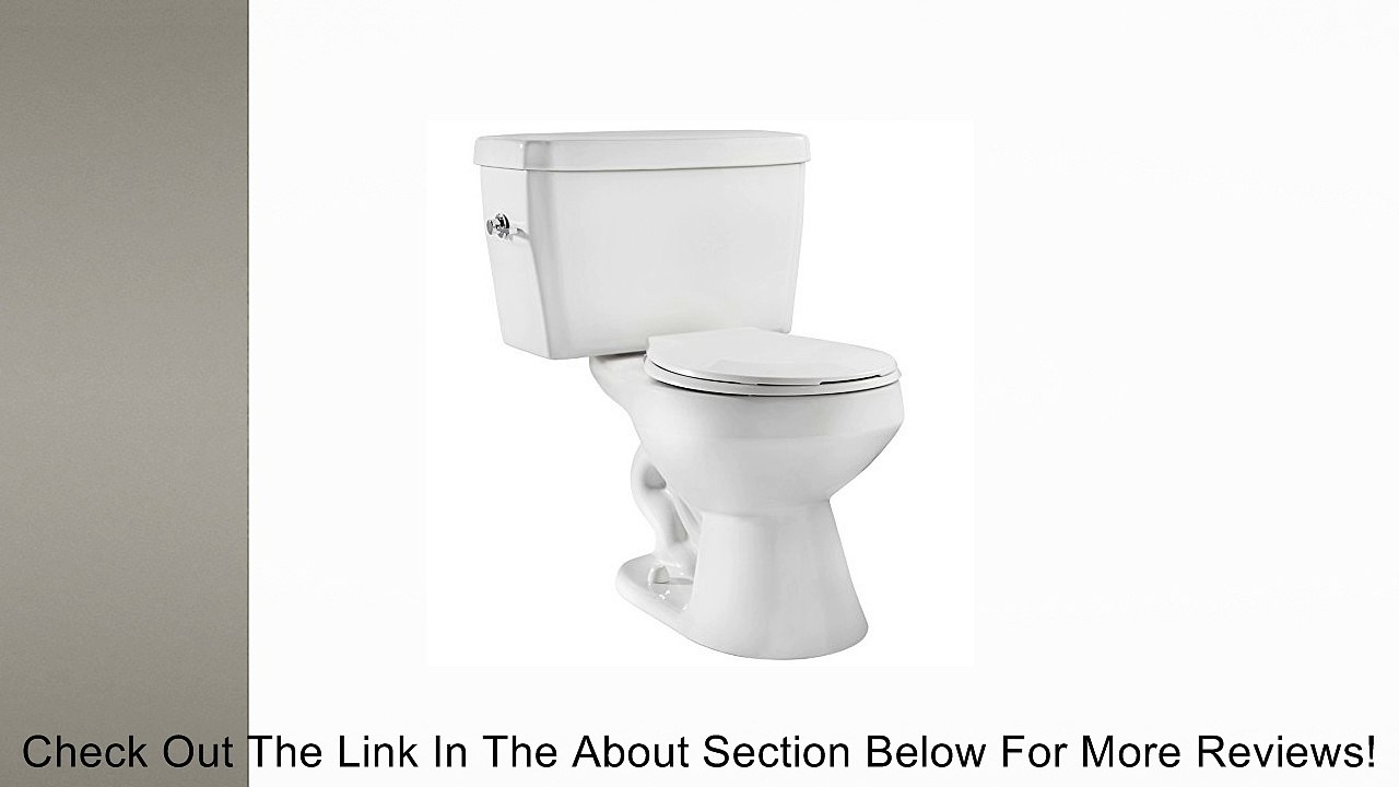 Niagara 22003WHCO1 EcoLogic 1.6 GPF Toilet with Round Bowl and Tank Combo, White Review