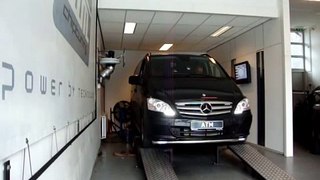 ATM- Chiptuning - Mercedes Vito 3.0 CDI op Dyno testbank