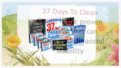 How To Fix Credit Report - 37 Days to Clean Credit