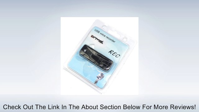 Qmate@ 4GB USB Flash Drive Digital Audio Voice Recorder Dictaphone USB Mp3 With Playback Audio Monitoring Review