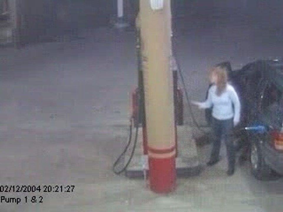 Gasfire face of the death