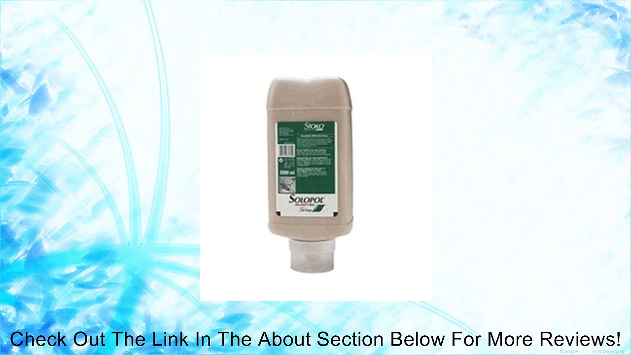 Stoko 98318706 Solopol� Hand Cleaner, 2,000ml Soft Bottle, 6/Case Review