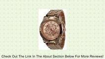839-rg Rose Gold Chronograph Unisex Boyfriend Style Designer Metal Link Watch Review