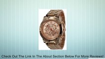 839-rg Rose Gold Chronograph Unisex Boyfriend Style Designer Metal Link Watch Review
