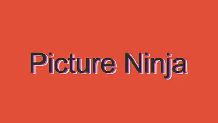 How to Pronounce Picture Ninja