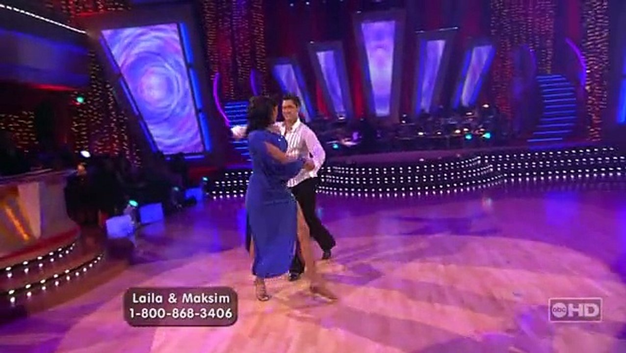 Laila Ali & Maksim Chmerkovskiy - Rumba