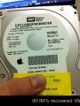 Western Digital 3.5- SATA pulled from iMac 99.99% Recovered by Brian Cometa at 300 Dollar Data Recovery