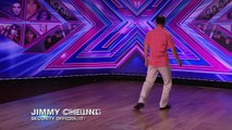 Jimmy Cheung sings Luciano Pavarotti's O Sole Mio - Room Auditions Week 1 - The X Factor UK 2014 -OFFICIAL CHANNEL