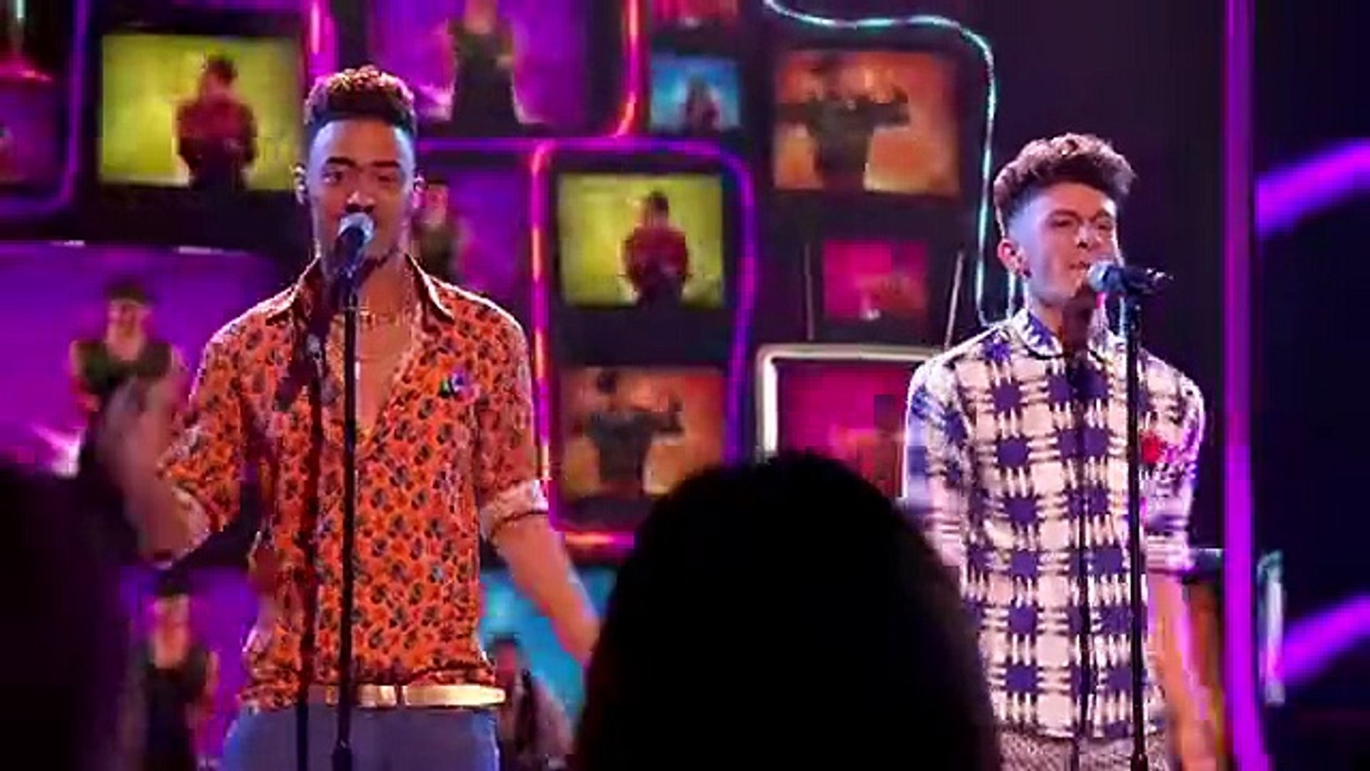 Kingsland Road sing Blame It On The Boogie - Live Week 4 - The X Factor 2013 - OFFICIAL CHANNEL