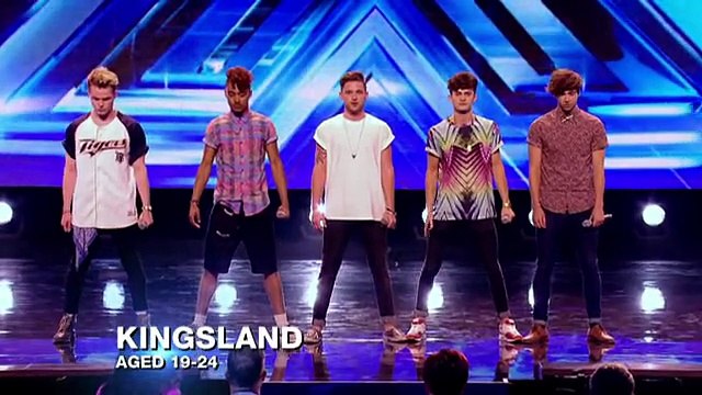 Kingsland Road sing Treasure by Bruno Mars - Arena Auditions Week 3 - The X Factor 2013 -OFFICIAL CHANNEL