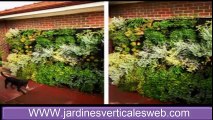 Modelos de jardines verticales caseros de interior y exterior