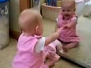 CUTE BABY IN THE MIRROR VERY FUNNY _ Tune.pk