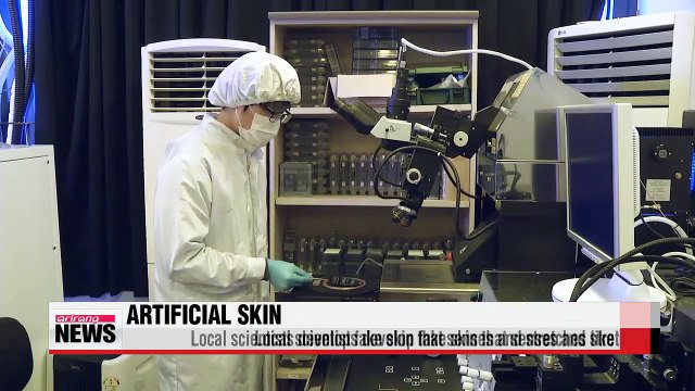 Scientists develop artificial skin that can sense heat, pressure