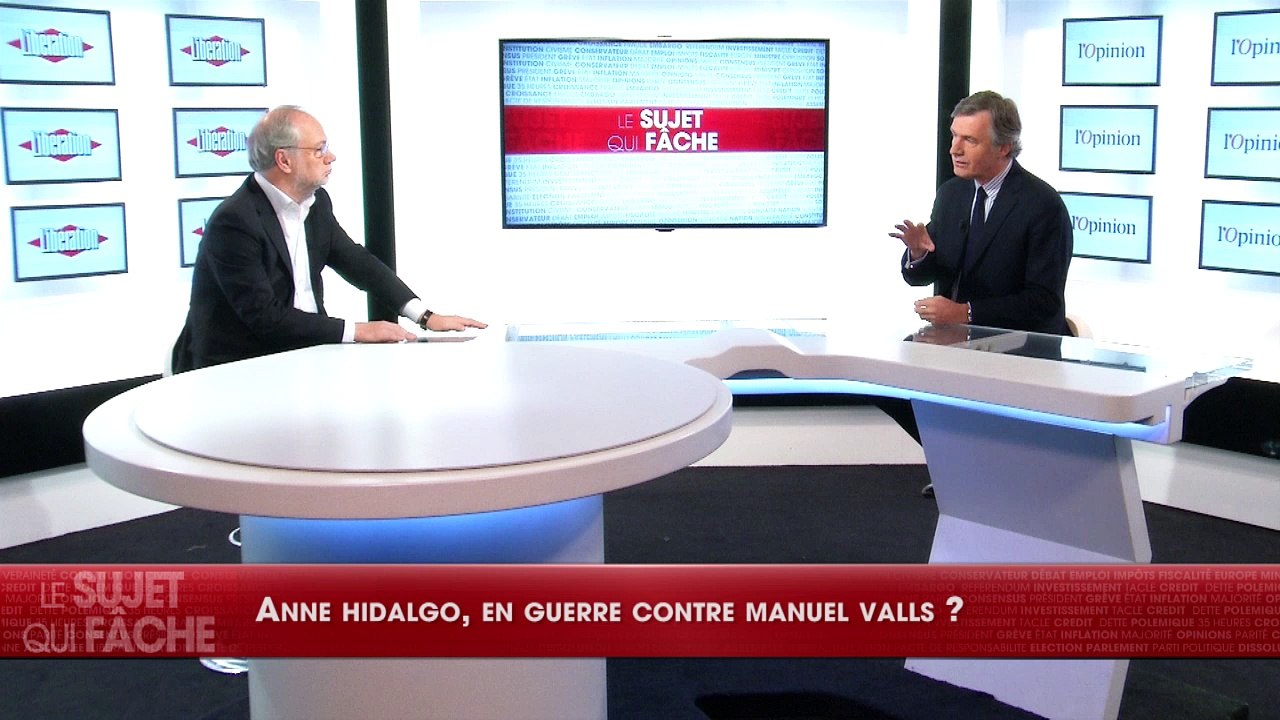 Duel Beytout/Joffrin : Anne Hidalgo en guerre contre Manuel Valls ?