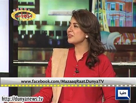 Mazaq Raat ~ 10th December 2014 - Political Comedy Show - Live Pak News