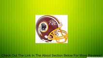 RG3 Robert Griffin III Signed Autographed Redskins NFL Mini Football Helmet Autograph - Photo Signing Review