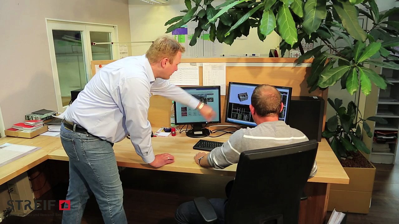 Streif fertighaus-produktion: fertighausproduktion