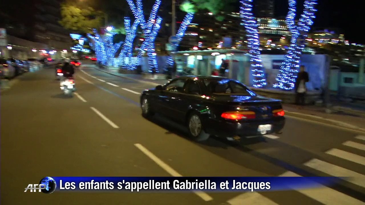 Monaco en joie après la naissance des jumeaux p...