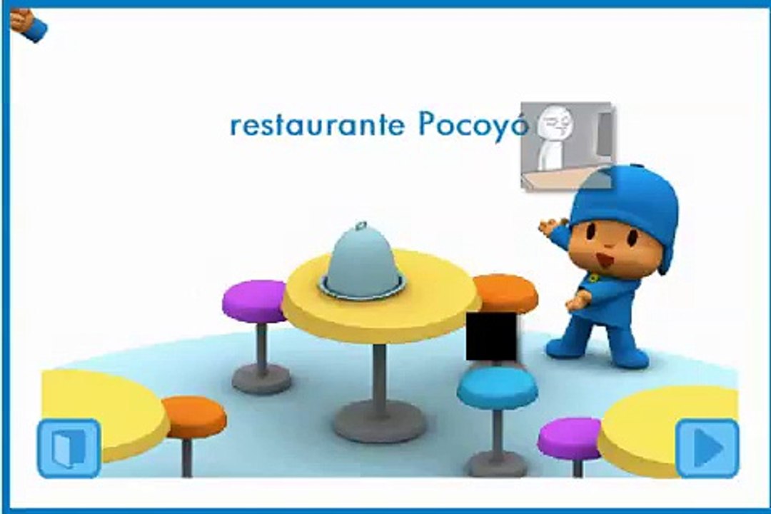 El camarero Pocoyó