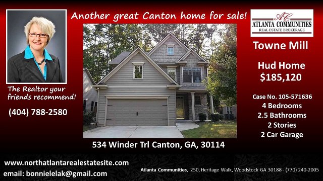 Canton HUD Homes for Sale 404.788.2580 Towne Mill Hud Home for Sale Canton GA