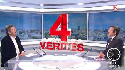 Les 4 Vérités: Jean-Luc Mélenchon - Télématin