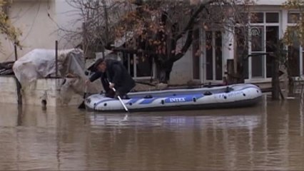 Edirne'deki Nehir Taşkınları