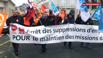 Brest. Défilé contre les suppressions de postes à la Défense