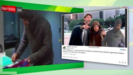 Gerard Pique en style «médiéval» détourné sur internet