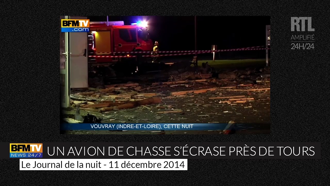 Indre-et-Loire : les images du lieu du crash de l'avion de chasse