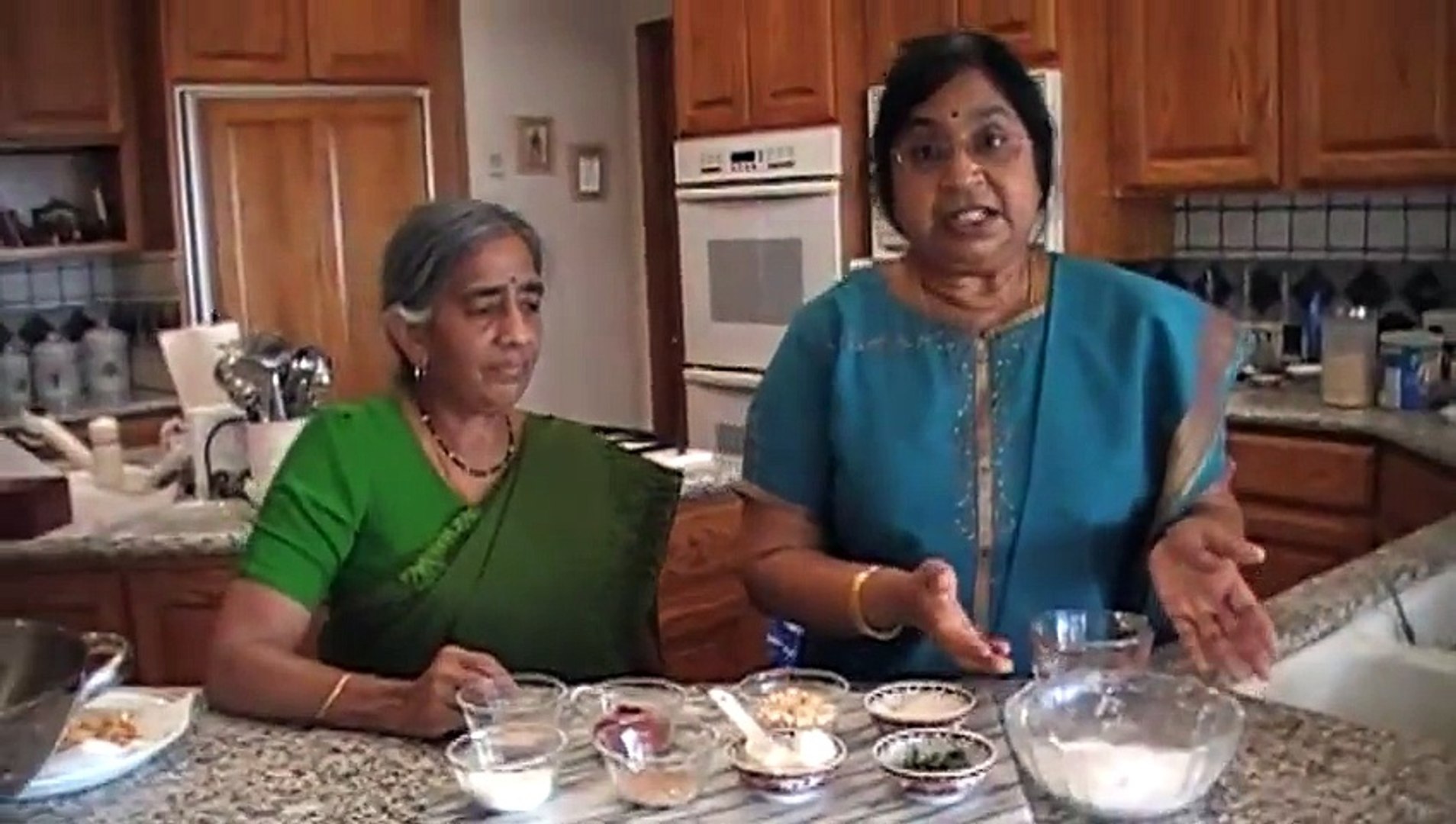 ⁣How to make How to make Indian snacks Thattai