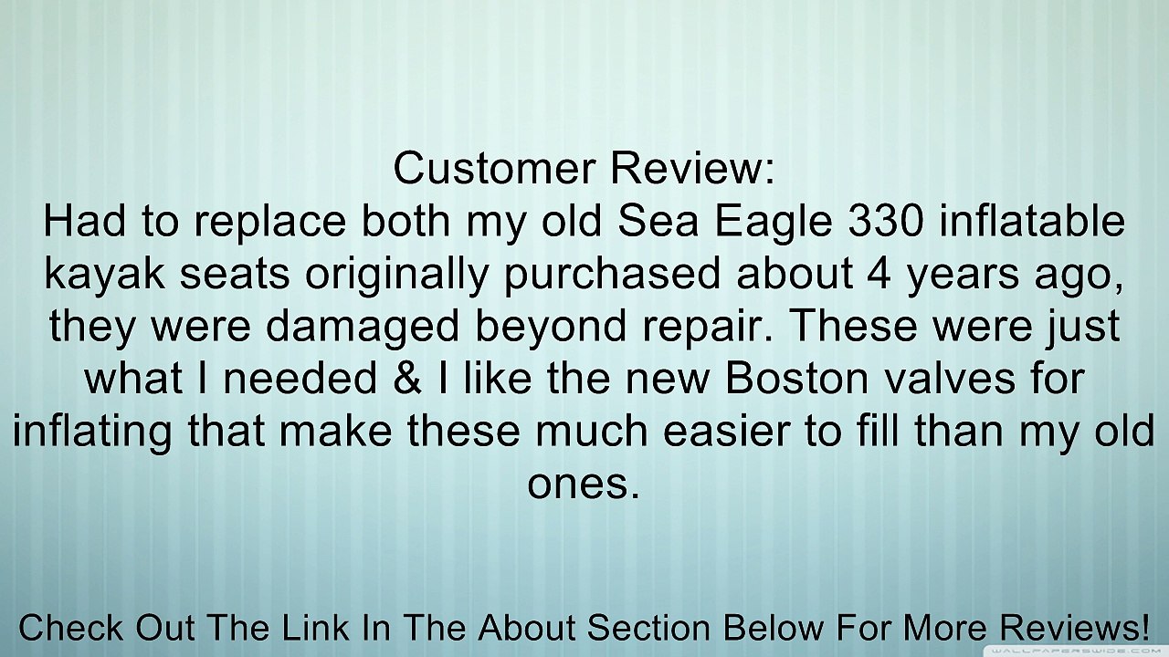 Inflatable Canoe / Kayak Seat Review