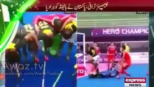 Green-Shirts Beat World No 2 The Netherlands To Enter Champions Trophy Semis