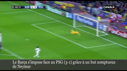 Le Barça domine le PSG (3-1) grâce à un but somptueux de Neymar