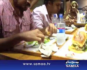 Three burgers in 10 minutes