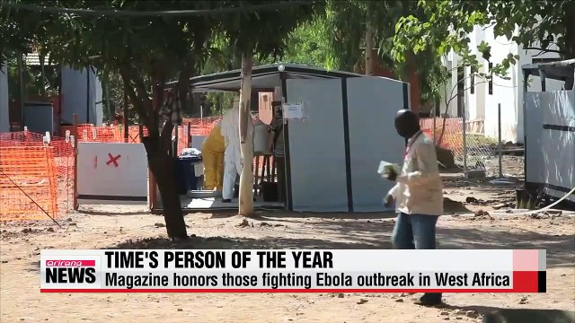 TIME magazine honors Ebola fighters as Person of the Year
