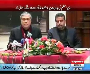 ishaq Dar Ne imran Khan Ko Dawat De Di _11.12.2014