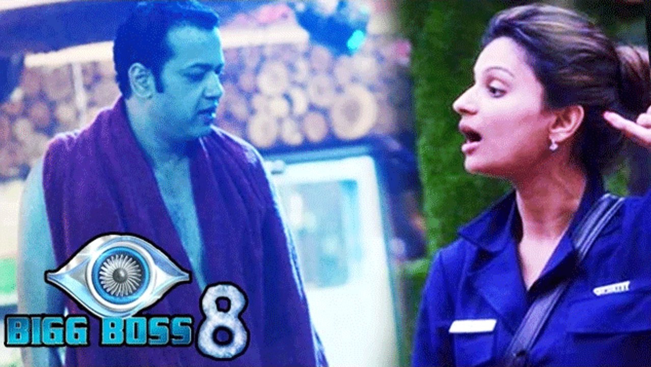 Dimpy's Husband Rahul Mahajan Enters House | Bigg Boss 8