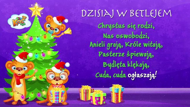 Polskie Kolędy - Dzisiaj w Betlejem + tekst (karaoke)