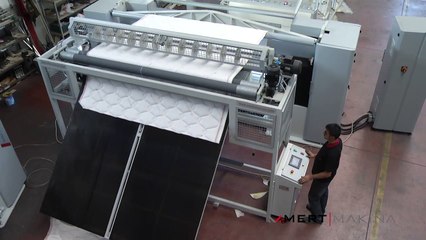 MMS-5000 СТАНОК РАСКРОЕЧНЫЙ ДЛЯ РАСКРОЯ ПРОСТЕГАННОГО ПОЛОТНА НА ПЛАСТИ И БУРЛЕТНЫЕ ЛЕНТЫ